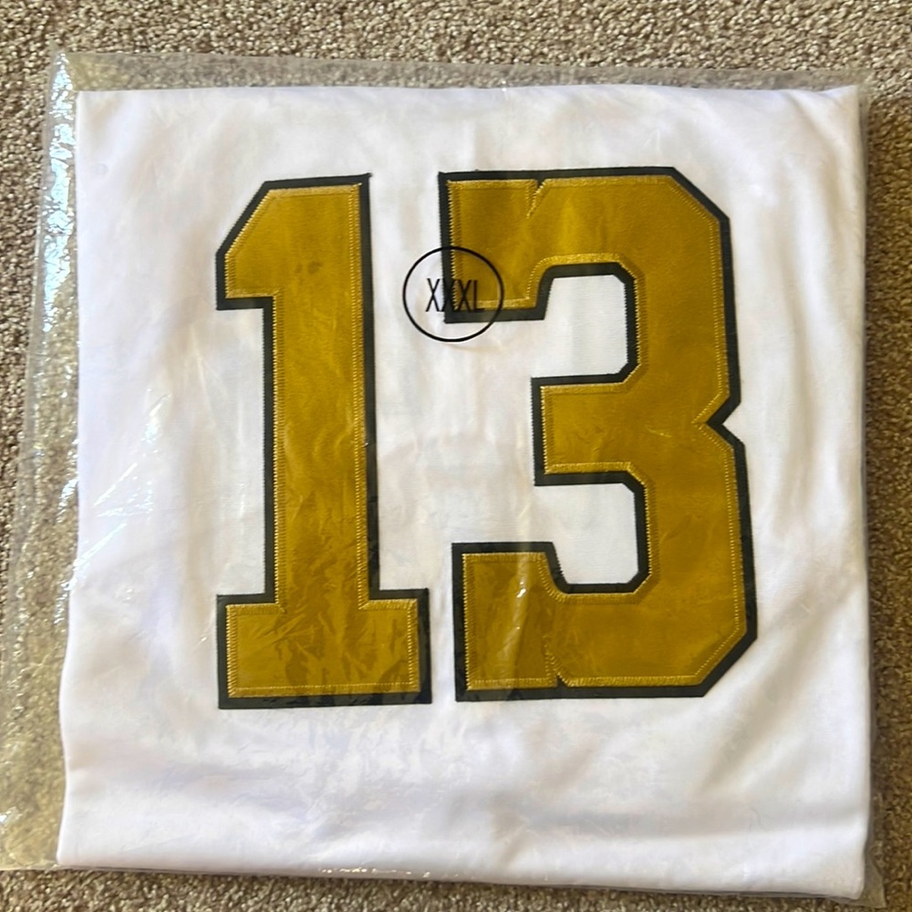 NFL Saints Michael Thomas Stiched Jersey! Not worn still in plastic